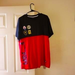 Krisp Soccer Rugby Ferrari Short Sleeve Shirt XL New Extra Large